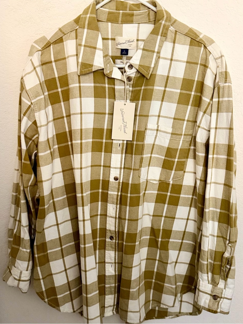 NWT Universal Thread Plaid Flannel Shirt